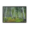 Whispering Birch Forest Wall Art – Nature-Inspired Framed Canvas for Modern Interiors