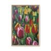 Tulip Garden Reverie – Tulip Garden Wall Art, Premium Matte Framed Canvas
