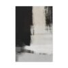 Black White Abstract Wall Art, Minimalist Contemporary Premium Matte Canvas