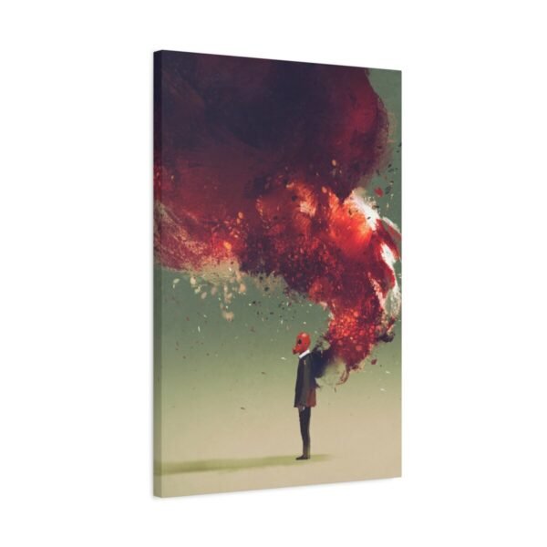778479051905181841_2048.jpeg Crimson Echoes Surreal Wall Art – Premium Matte Canvas, Red Figure Artwork