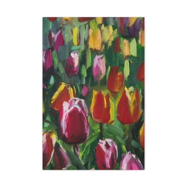 8229243119431286216_2048.jpeg Tulip Garden Reverie – Modern Tulip Floral Wall Art, Premium Matte Canvas