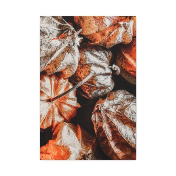 Autumn Ember Botanical Wall Art – Premium Matte Canvas for Modern Interiors