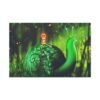 Mosslight Journey – Whimsical Snail Wall Art, Premium Matte Canvas for Modern Interiors