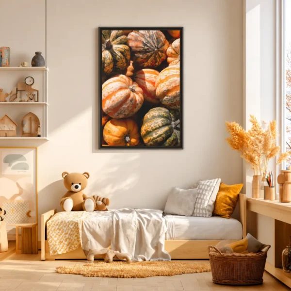 ChatGPT Image Sep 12, 2026, 07_49_37 PM_compressed Harvest Glow – Autumn Pumpkin Wall Art, Premium Matte Framed Canvas Decor