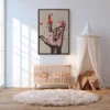 Hearts in Hand Romantic Couple Wall Art – Premium Matte Framed Canvas Decor
