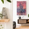 Torn Horizons Modern Abstract Landscape Wall Art – Premium Matte Stretched Canvas