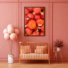 Autumn Gourd Abundance – Pumpkin Harvest Wall Art, Premium Matte Framed Canvas