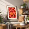 Autumn Gourd Abundance – Pumpkin Harvest Wall Art, Premium Matte Framed Print