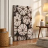 Harvest Whisper – Neutral Pumpkin Wall Art, Premium Matte Canvas for Modern Interiors