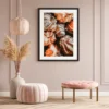 Autumn Ember Botanical Wall Art – Premium Matte Paper Framed Prints for Modern Decor