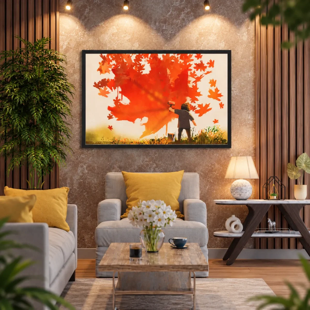 ChatGPT Image Sep 24, 2026, 07_31_40 PM_compressed Emberleaf Autumn Painter Wall Art – Premium Matte Paper Framed Print for Fall