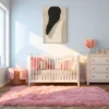 Quiet Silhouette – Minimalist Woman Wall Art, Premium Matte Canvas Decor