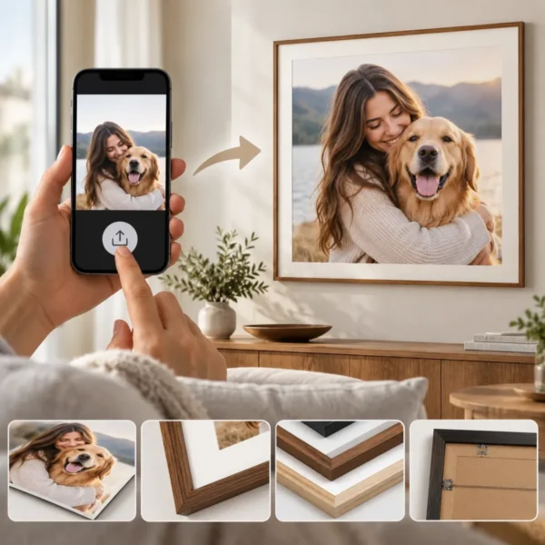 Personalized Wall Art - Create Your Personal Photo with Premium Matte Paper Prints