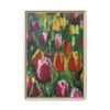 Tulip Garden Reverie – Tulip Garden Wall Art, Premium Matte Framed Canvas