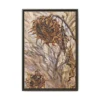 Withered Sunflower Reverie – Vintage Sunflower Framed Wall Art, Premium Matte Canvas