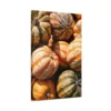 Harvest Glow – Autumn Pumpkin Wall Art, Premium Matte Canvas for Cozy Home Decor