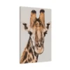 Savanna Gaze – Giraffe Wall Art, Premium Matte Canvas for Modern Safari Decor