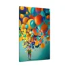 Balloon Reverie – Colorful Balloon Wall Art, Premium Matte Canvas for Modern Interiors