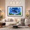 Shatterreef Dolphin Ocean Wall Art – Vivid Marine Framed Prints for Modern Spaces