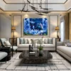 Shatterreef – Dolphin Ocean Wall Art, Vibrant Marine Canvas for Modern Interiors