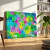 Prism Riot – Vibrant Abstract Canvas Wall Art for Bold Modern Interiors