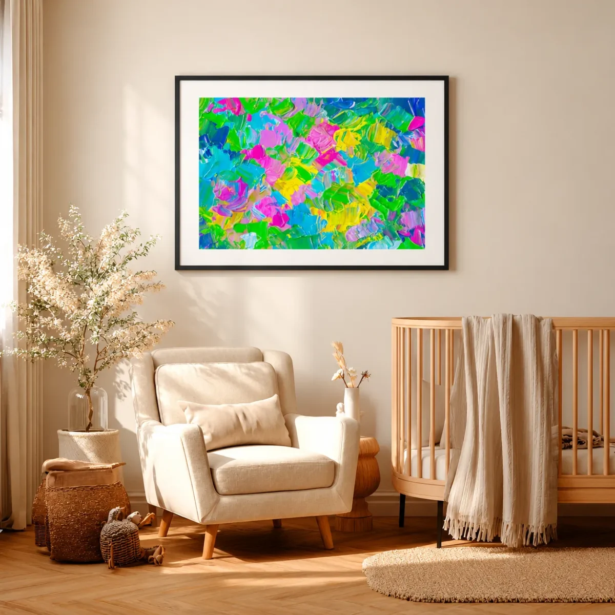 Prism Riot – Colorburst Abstract Framed Prints for Contemporary Interiors