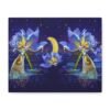 15173139813115233927_2048-1.jpeg Lunaflora Lotus Fish Wall Art – Mystical Moonlit Canvas for Serene Interiors