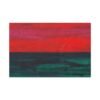 Emberveil Red Black Green Abstract Wall Art Canvas – Bold Textured Modern Decor