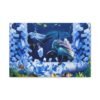 Shatterreef – Dolphin Ocean Wall Art, Vibrant Marine Canvas for Modern Interiors